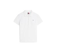 Tommy Jeans T-shirt 'Slim Fit Five-button' blanc, Taille XXXL