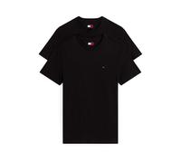 Tommy Jeans T-Shirt 'Tommy Flag Extra Slim T' noir, Taille XL