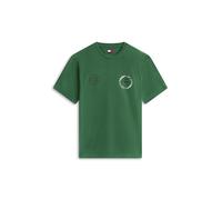 Tommy Jeans T-Shirt vert / noir / blanc, Taille S