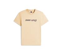 Tommy Jeans T-Shirt 'VINTAGE' beige / noir, Taille S