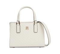 Tommy Jeans - TH Monogram Crossbody Tote Bag - Femme - Sacs - Blanc - Taille: ONE Size
