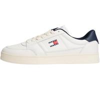 Tommy Jeans Baskets basses THE GREENWICH NEW ESS cuir bleu marine/rouge vif/blanc Taille 44