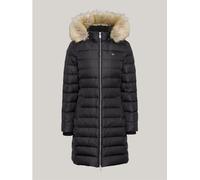 Tommy Jeans Manteau d’hiver 'ESSENTIAL' beige chiné / noir, Taille XS