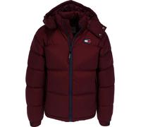 TOMMY JEANS TJM ALASKA PUFFER Veste d'hiver pour homme, Taille:L, Tommy Jeans Couleurs:VLP - Deep Rouge