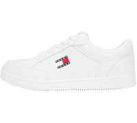 Tommy Jeans TJM Em0em01707 Chaussures Basses en Cuir et Dentelle pour Homme, Blanc écru, 40 EU