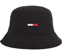 Tommy Jeans Tjm Flag Bucket Hat Am0am07525 Homme Chapeaux, Noir (Black), Taille unique