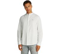 Tommy Jeans TJM Linen Mix BND STP Shrt Ext Dm0Dm20893 Chemise L/S, White (Ecru Stripes), L Men's