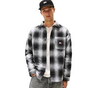 Tommy Jeans TJM Quilted Padded Overshirt, Noir , S