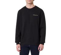 Tommy Jeans TJM REG Linear Crew EXT DM0DM20249 Pull Sweat-Shirt, Noir (Noir), XL, Noir (Noir), XL