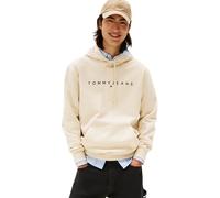 Tommy Jeans TJM Reg Linear Logo Hoodie Ext Dm0Dm20746 Sweat à Capuche, Beige (Desert Sand Dune), M Homme