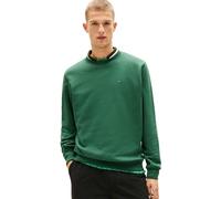 Tommy Jeans TJM Reg S Flag Crew Dm0Dm20741 Pullover Sweatshirt, Vert (Shadow Pine), S