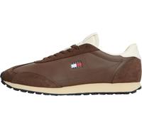 Tommy Jeans TJM Retro Runner Archive Mix Mat EM0EM01763 Low Top, Marron (Legacy Brown), 40 EU