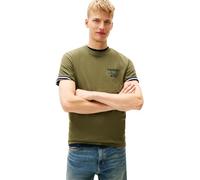 Tommy Jeans TJM Slim Entry Bills SS Tee Dm0Dm22321 T-Shirt S/S, Green (Dark Greenery), M Homme