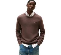 Tommy Jeans TJM Slim ESS Sweater EXT DM0DM21787 Pull pour Homme, Marron (Noyer Noir), XL, Marron (Noyer Noir), XL