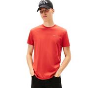 Tommy Jeans Linear Chest Slim Fit Short Sleeve T-shirt Orange M Homme
