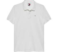 Tommy Jeans TJM Slim Placket Polo EXT S/S Polo Homme, White (Ecru), XXL