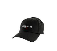 Tommy Jeans TJM Sport Cap Casquette de Baseball, Black, Taille Unique Homme