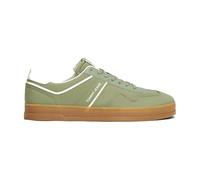 Tommy Jeans TJM Vulc. Skater Mix Material (EM0EM01456) Baskets Basses pour Homme, Gris (Cool Earth), Pointure 44, Terre fraîche Grise, 45 EU
