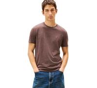 Tommy Jeans TJM XSLIM Jaspe HTR Tee EXT DM0DM20363 S/S T-Shirt Marron (Black Walnut HTR), M, Marron (Noyer Noir HTR), M