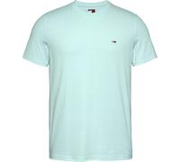 TOMMY JEANS TJM Xslim Jaspe Tee Ext Dm0Dm20363 T-Shirt S/S, Green (Spring Mint HTR), L Men's