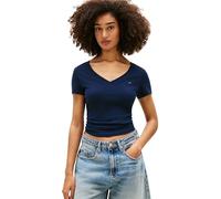Tommy Jeans Tjw 3pack V-Neck Tee Dw0dw23005 T-Shirt S/S Femme (Lot de 3)