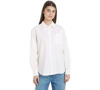 Tommy Jeans TJW Boxy Stripe Linen Shirt, Chemisiers,