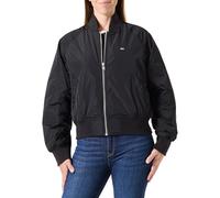 Tommy Jeans TJW Essential Bomber Jacket EXT DW0DW19316 Blouson aviateur, Black (Black), M Femme