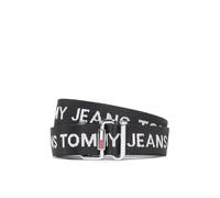 Tommy Jeans Tjw Essential Ceinture en Toile, Black, 80 cm Femme