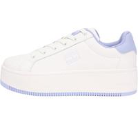 Tommy Jeans Tjw Flatform Ess Mu En0en02918, Haut Bas Femme, Blanc Ivoire Pervenche Poudre, 39 EU, Blanc Ivoire Pervinca Poudre, 39 EU