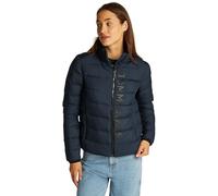 Tommy Jeans TJW LT Down Printed Puffer DW0DW20388 Doudoune, Blue (Dark Night Navy), S Femme