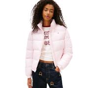 Tommy Jeans Tjw Pckbl HD ESS Pffr Shiny Ext Dw0dw22039 Veste matelassée pour femme Rose clair Taille S, rose clair, S