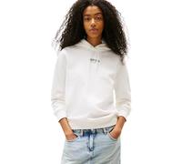 Tommy Jeans Tjw Reg Ess Logo 2 Hoodie Ext Dw0Dw20943 Sweat à Capuche, White (Ecru), XL Femme