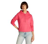 Tommy Jeans Tjw Reg S Flag Hoodie Dw0Dw19958 Sweat à Capuche, Red (Amour), L Femme