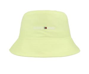 Tommy Jeans TJW Sport Bucket Hat AW0AW14597 Chapeaux, Vert (Light Citrus), OS Femme