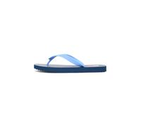Tommy Jeans Tongs 'BEACH SANDAL' bleu ciel / bleu foncé / rouge / noir / blanc, Taille 42