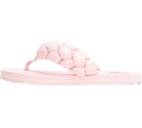 Tommy Jeans Tongs Femme Braided Beach Sandal avec Tresse, Multicolore (Misty Pink), 40