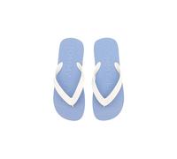 Tommy Jeans Tongs Femme Logo Tongs, Bleu (Moderate Blue), 38