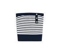 Tommy Jeans Tops en tricot bleu foncé / blanc, Taille L