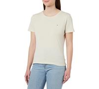 Tommy Jeans Tops en Tricot S/S pour Femme, Papier Journal, XL