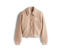 TOMMY JEANS Veste aspect peau de mouton beige | L