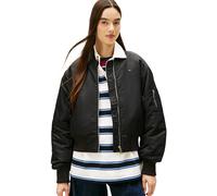 Tommy Jeans Veste bomber TJW Essential DW0DW22046 pour femme, noir (noir), S, Noir (noir), S