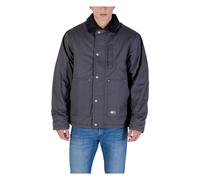 Tommy Jeans - Veste Chore en Coton avec Col en Velours Côtelé - Homme - Vestes - Gris - Taille: M