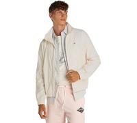 Tommy Jeans Veste Coupe-Vent Homme Essential Col Montant, Beige (Ancient White), 3XL