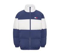 Tommy Jeans Veste d’hiver 'Authentic' bleu marine / rouge foncé / blanc, Taille M