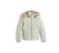 Tommy Jeans Veste d’hiver bleu marine / vert pastel / rouge / blanc, Taille L