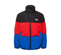 Tommy Jeans Veste d’hiver 'Bold' bleu roi / rouge / noir / blanc, Taille L