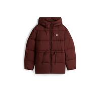 Tommy Jeans Veste d’hiver rouille / rouge / blanc, Taille XS