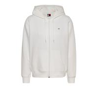 Tommy Jeans Sweat à Capuche Femme avec Fermeture Éclair et Capuche, Blanc (Ecru), XS