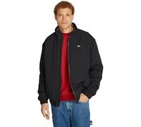 Tommy Jeans Veste Homme Essential Padded Jacket avec Fermeture Éclair, Noir (Black), S