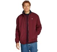 Tommy Jeans Veste Homme Essential Padded Jacket avec Fermeture Éclair, Rouge (Deep Rouge), S